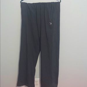 Grey champion sweat pants